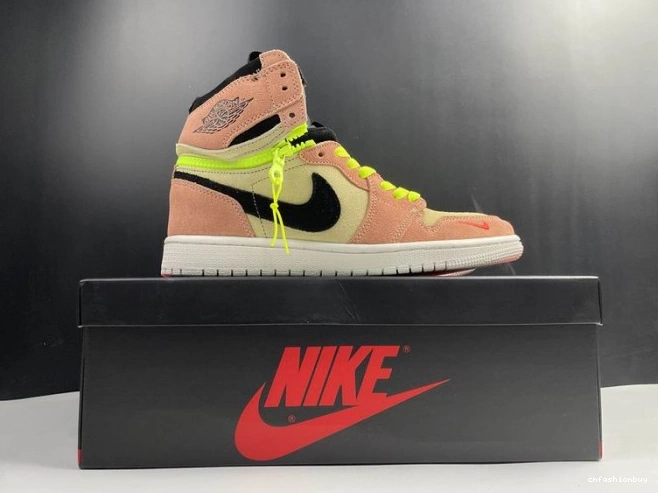 1 High Air CW6576-800 Jordan Peach Switch 0727
